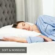 Everlasting Comfort Waterproof Pillow Protector Zippered Hypoallergenic Pillow Cover, Standard 2pc