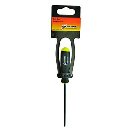 UPC: 0037231406097 | Bondhus 40609 5/32 Ball End Tip Screwdriver w/ProGuard Finish 3.6