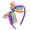 1 piece rainbow head, variant on Girls Hair Clip Rainbow Women Kid Hairgrips Colorful Headdress Barrettes Rainbow Hair Tie Sweet 2000s Girls Hairpins