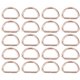 thumbnail image 2 of Herrajes para bolsos, 20 piezas de anillos en D de 4 x 38 x 23 mm, anillos en D para bolsos, diseño de última generación, 2 of 14