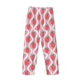 thumbnail image 4 of Kdxio Strawberries Print Men's Sleep Pajama Pant Lounge Pants with Pockets, 4 of 8
