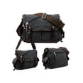 thumbnail image 2 of Men Messenger Bag School Shoulder Canvas Bag Vintage Crossbody Satchel Laptop Business Bags, 2 of 7