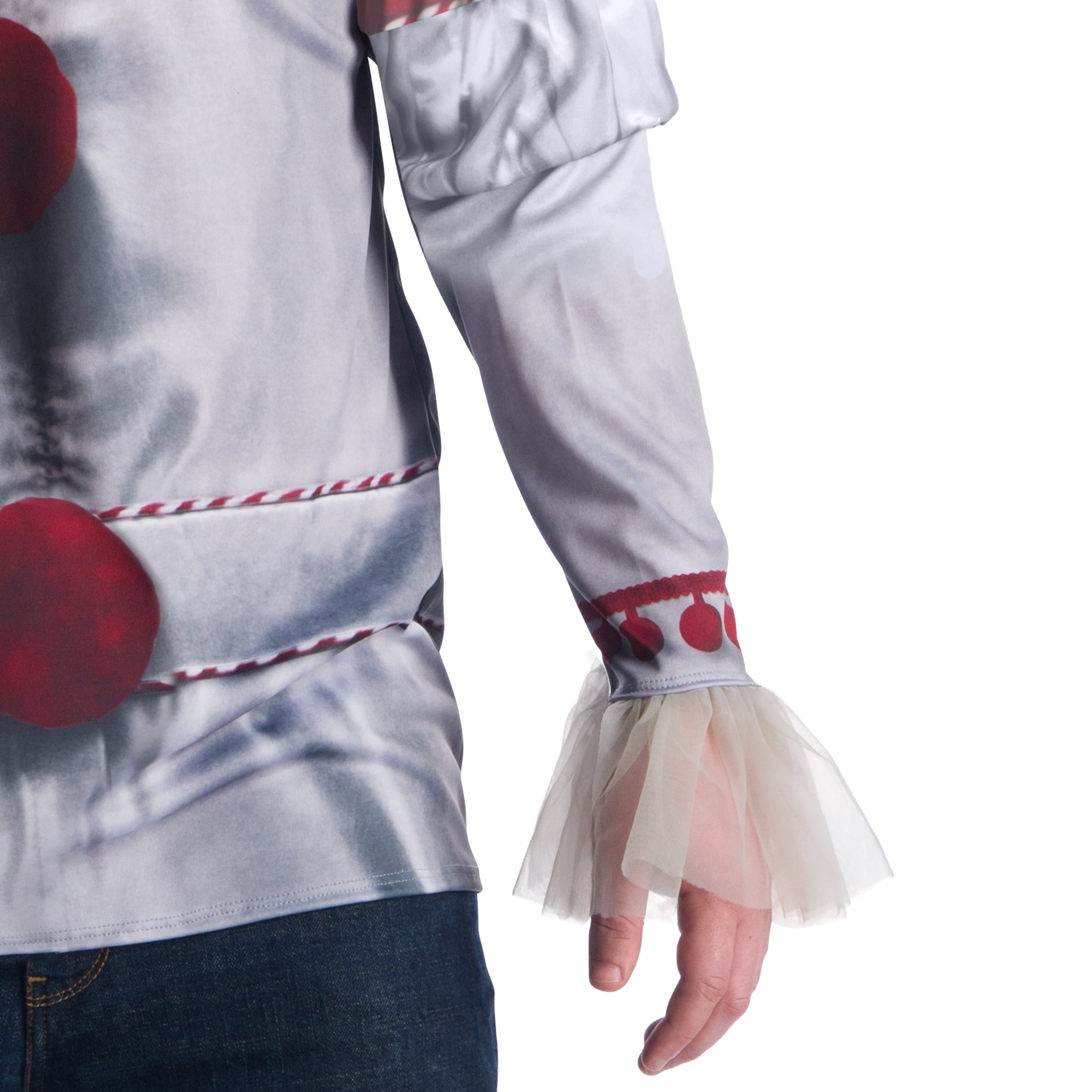Men Pennywise Top Halloween Costume Large