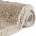 thumbnail image 1 of Alfombra de baño antideslizante de microfibra Shag, alfombra de piso lavable a máquina con microfibra suave absorbente de agua para bañera, ducha y baño 50 80, 1 of 4