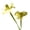 Green, variant on fuxzkrlz Artificial Iris Flower 2 Heads Faux Silk Flower Bouquet Long Stem Fake Iris Flowers for Floral Arrangements Table Centerpiece Party Wedding Decor