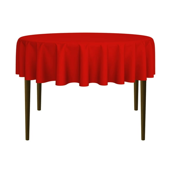 Red Round Tablecloths