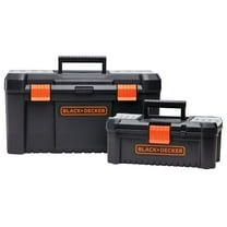 BLACK DECKER Tool Box Bundle, 19-Inch & 12-Inch (BDST60129AEV)