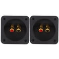 thumbnail image 1 of icolorfuled 2pcs Speaker Terminal Disconnect Box Subwoofer Box Terminal Cup Connector Supply, 1 of 7