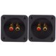 thumbnail image 1 of 2 unidades de caja de desconexión de terminales de altavoz, caja de subwoofer, conector de terminal de copa., 1 of 8