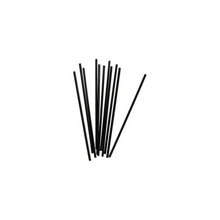 - 1000 Pack - Coffee Cocktail Stirring Straws Black Plastic Sipping Stirrers - 5 Inches Long Drink Stir Sticks For Bars Cafes Restaurants Home Use (1000, 5 Inchs)