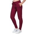 thumbnail image 3 of MixMatchy Women's Solid Casual Pants Active Jogger Sweat pants, 3 of 4