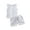 white, variant on Toddler Baby Boy Girl Cotton Linen Clothes Kids Solid Color Knitted Vest Tops Short Pants Summer Outfits CQH
