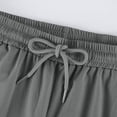 thumbnail image 4 of Zimjoy Mens Athletic Pants Casual Stretch Quick Dry Tapered Joggers Elastic Drawstring Active Pants for Workout, Running, Dark Gray 3XL, 4 of 6