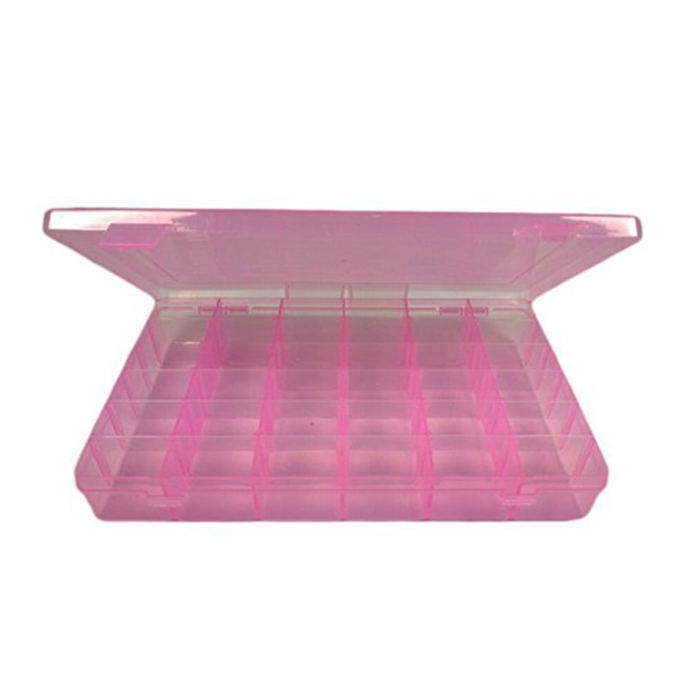 Frcolor Box Jewelry Storage Clear Organizer Bead Case Container Earring