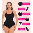 thumbnail image 5 of MANIFIQUE Women's Shapewear Bodysuit Tummy Control Body Shaper Waist Snatching Body Suit Thong, 5 of 7