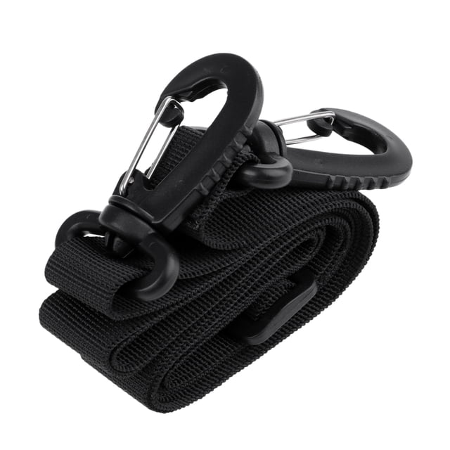 Correa de Accesorios para Y Mochilero con Hebilla Negro Hebilla giratoria Sunnimix Correa de correas con hebilla
