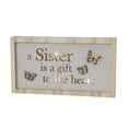 thumbnail image 1 of Butterfly Plaque - A Sister Is A Gift To The Heart Plaque, 1 of 1