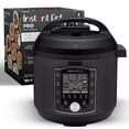 thumbnail image 1 of Instant Pot Pro (8 cuartos de galón) olla de presión 10 en 1, olla de cocción lenta, olla de arroz/grano, vapor, salteado, Sous Vide, máquina de yogur, esterilizador y calentador, incluye aplicación, 1 of 5