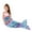 Multi-color, variant on Catalonia Mermaid Tail Blanket,Fish Scales Pattern Sleeping Bag,Mermaid Blanket Flannel Throw Blanket Gift 45"X16" for Toddler Kids Girls 4-6