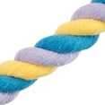 thumbnail image 3 of One Paw, Knotted Rope Chew Toy for Dogs, Tug of War, Purple, 3 of 7
