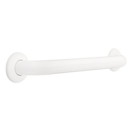 1PK-Delta DF5618W Heavy Duty Concealed Screw Grab Bar, 18 inch x 1-1/2 inch, White