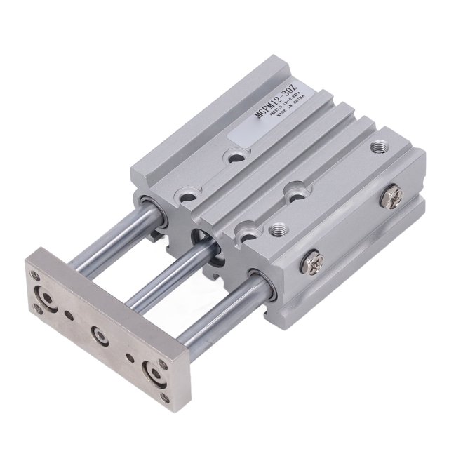 Cilindro Neumático Con Cojinete Deslizante, Cilindro Neumático De Aire De Doble Efecto De aleación De Aluminio Con Diámetro De 12 Mm Para Uso Industrial