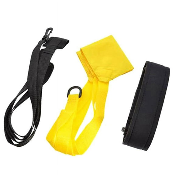 Swimming Training Equipment Parachute Adjustable Waterproof Belts with Resistance for Kids,A