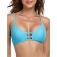 thumbnail image 4 of RELLECIGA Women's Strappy Longline Triangle Bikini Top, 4 of 6