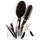 thumbnail image 1 of Soporte acrílico para brochas de maquillaje, organizador de escritorio de 3 compartimentos, organizador de cosméticos transparente, organizador de lápiz labial (transparente), 1 of 6