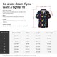 thumbnail image 5 of Fotbe Colorful Ping Pong Rackets Camisa Estampada de Manga Corta para Hombre, Casual de Verano, Estilo Playero, Sin Arrugas-Large, 5 of 5