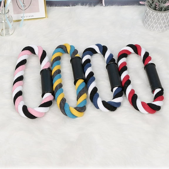 LEORX Puppy Tug Toy Rope Ring Dog Chewing Toy 1Pcs