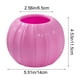 thumbnail image 3 of Maceta de Plástico con Forma de Calabaza | Jarrón Decorativo para Halloween y Acción de Gracias | Resistente y Ligero, En Azul, Rosa, Blanco, Rojo y Amarillo | Maceta para Interior y Exterior con Bas, 3 of 6