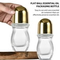 thumbnail image 3 of Glass Empty Roller Bottles Leak Proof Glass Bottles Oil Applications Bottles Storage Case for Travel Home Use, 3 of 8
