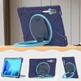 thumbnail image 4 of Funda protectora de color para Samsung Tab S7 Plus de 12,4 pulgadas con soporte para bolígrafo, anillo ajustable grande y protección contra golpes., 4 of 5