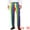 Rainbow, variant on Men's Striped Dress Pants Color Block Rainbow Stripe Trousers 36 Rainbow