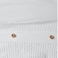 thumbnail image 2 of INK+IVY Nea 3 Piece King/Cal King Cotton Printed Duvet Cover Set with Trims Black/White, 2 of 6