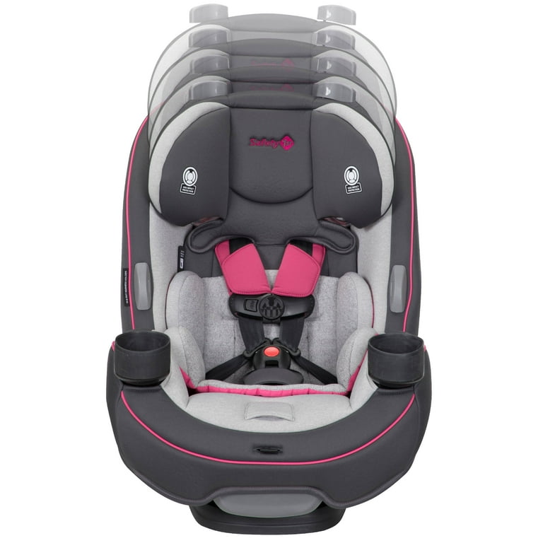 Safety 1st Grow and Go? 3-in-1 Convertible Car Seat, Cabaret Pink