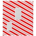 thumbnail image 4 of Duck Self-Seal Poly Bubble Mailer #2, 8.5" x 11", Candy Cane Print, 5 Pack, 4 of 9