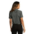 thumbnail image 2 of Port Authority Ladies Short Sleeve SuperPro React Â™ Twill Shirt. LW809, 2 of 4