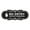 Black, variant on Signs ByLITA Designer No Entry Without Permission Sign (Red) - Medium