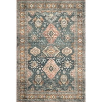 SKY-10 Sea, Rust 6-0" x 9-0" Size Rug