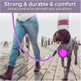 thumbnail image 4 of Strong Dog Lead Pet Leads Reflective Lead for Large Small Medium Dogs Lead Drag Pull Tow Golden Retriever Dog Accessories Blue 0.8cm 1.5M, 4 of 5