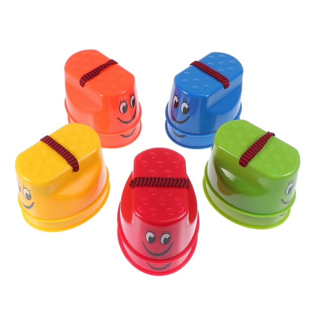 Stilts Walking Kids Balance Toys Stilt Bucket Stepper Cups Children ...