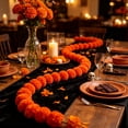 thumbnail image 4 of Rirozkan Artificial Marigold Flower Garland, 59.06 Inch Hanging Floral for Party, Home, Mantel, Indoor Outdoor, 4 of 6