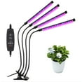 thumbnail image 4 of fastboy DC 5V USB Powered Full Spectrum LED Plant Grow Light Flower Fruit Grow Lamp with Desktop Clip 3 Tube 60LED 15W, 4 of 8