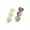 White, variant on Stylish Hair Barrettes Featuring Checkered Pattern Heart Design Comfortable Firm Grip