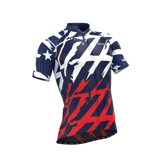 Men’s All American Short Sleeve Jersey, Bib Shorts, or Kit Bundle