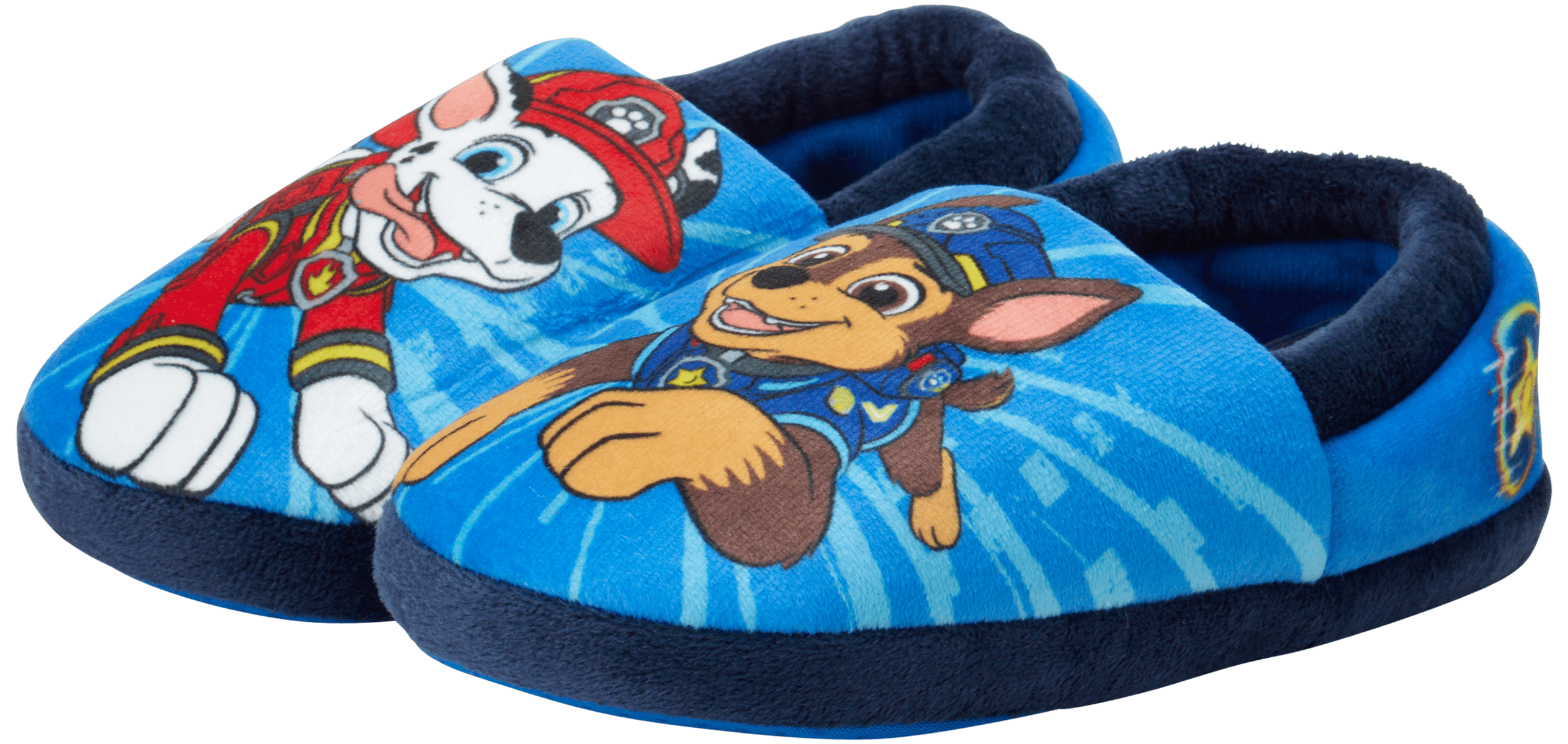Nickelodeon Boys’ Paw Patrol Slippers – Plush Fuzzy Slippers (Toddler ...
