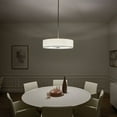 thumbnail image 5 of 5 Light Pendant With Transitional Inspirations 12 Inches Tall By 30 Inches Wide-Black Finish Kichler Lighting 42196Bk, 5 of 10
