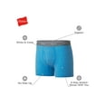 thumbnail image 3 of Hanes Originals Boys' Tween Boxer Briefs Pack, Assorted Solids, 5-Pack, 3 of 6
